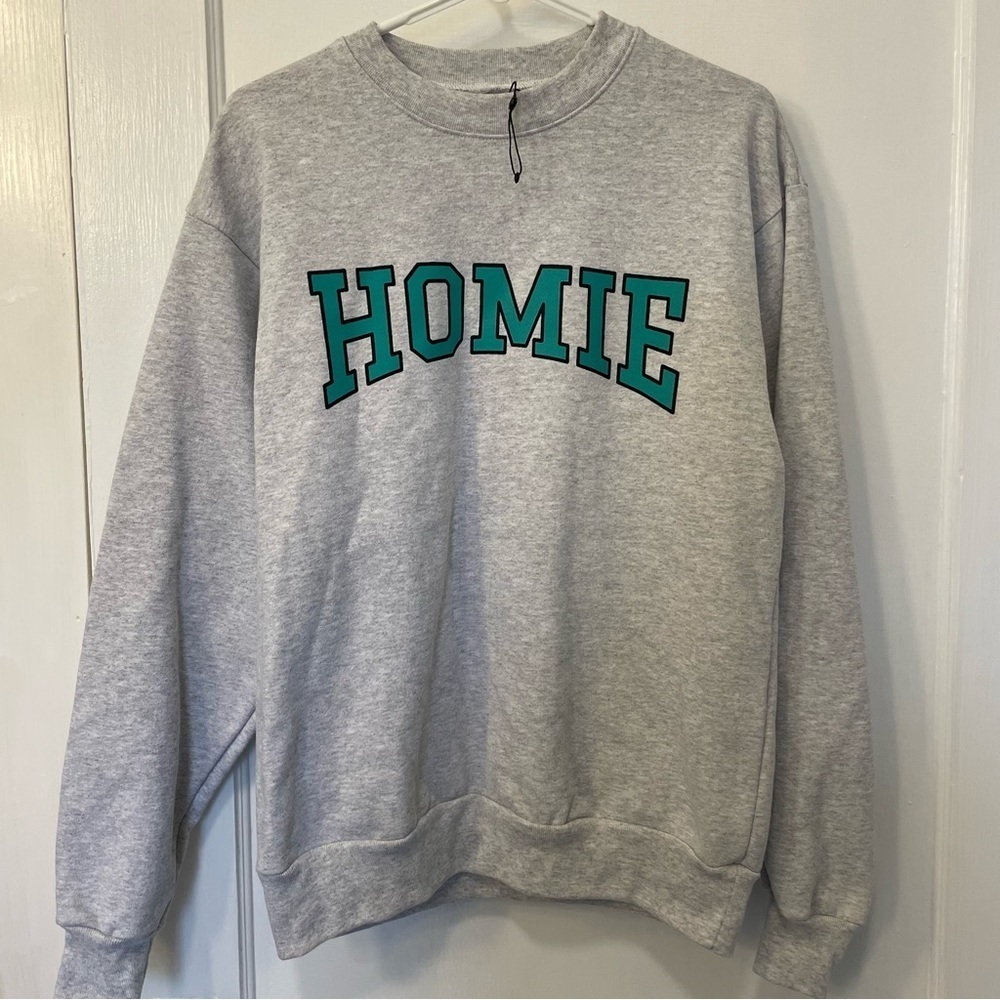 Grlfrnd Homie Sweatshirt Crewneck New Without Tags